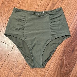 Aerie high waisted full coverage swim bottoms